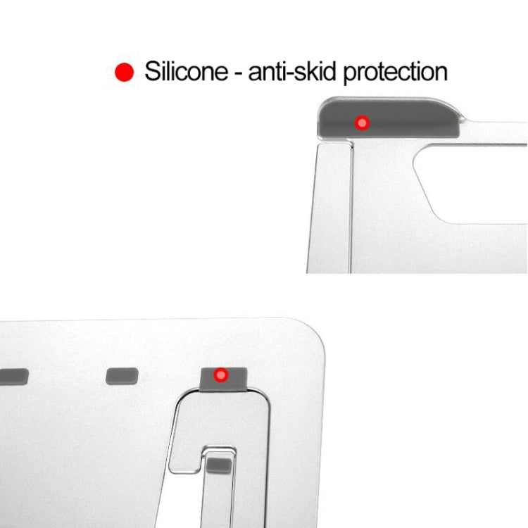 Supporto pieghevole per laptop 22,3x23,5x1,3 cm