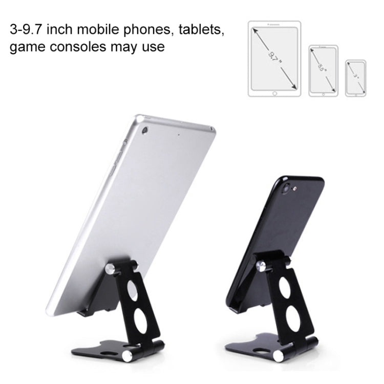 ROOSTAND R2 Staffa per tablet da tavolo mobile in lega di alluminio Doppia artefatto pigro pieghevole, dimensioni: 6,4x7x9 cm, R2 Black, R2 Champagne Gold, R2  Rose Gold, R2  Rose Red, R2  Silver