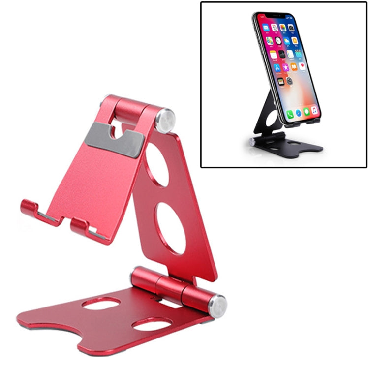 ROOSTAND R2 Staffa per tablet da tavolo mobile in lega di alluminio Doppia artefatto pigro pieghevole, dimensioni: 6,4x7x9 cm, R2 Black, R2 Champagne Gold, R2  Rose Gold, R2  Rose Red, R2  Silver