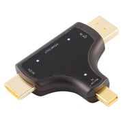 Adattatore 3 in 1 DisplayPort HDMI Mini DP