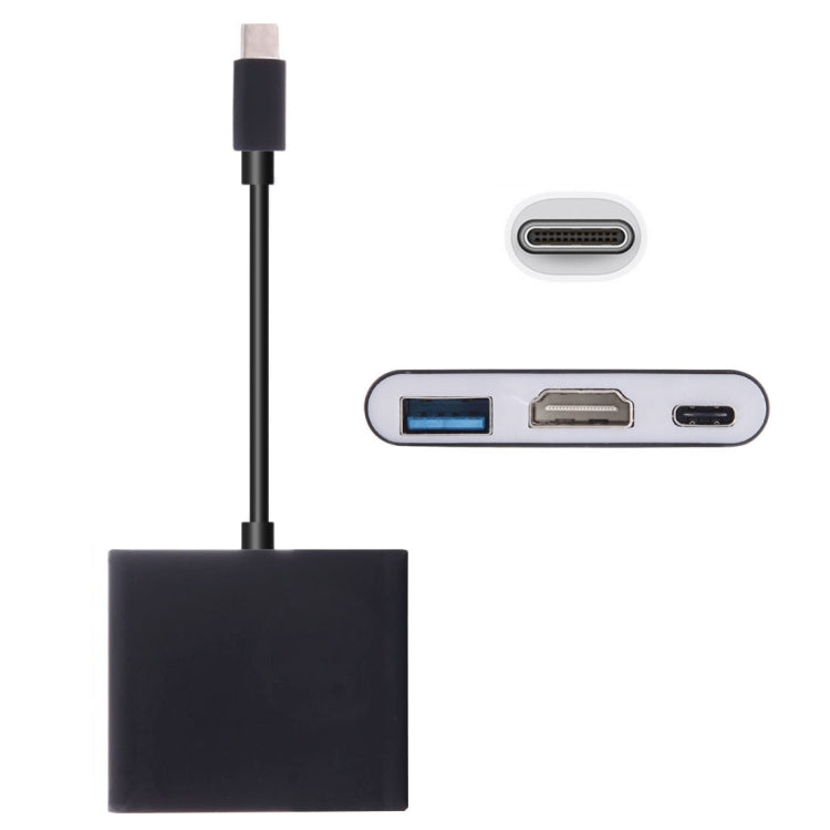 Adattatore USB-C 3.1 maschio a USB-C, HDMI e USB 3.0 femmina