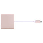 Adattatore USB-C 3.1 maschio a USB-C, HDMI e USB 3.0 femmina