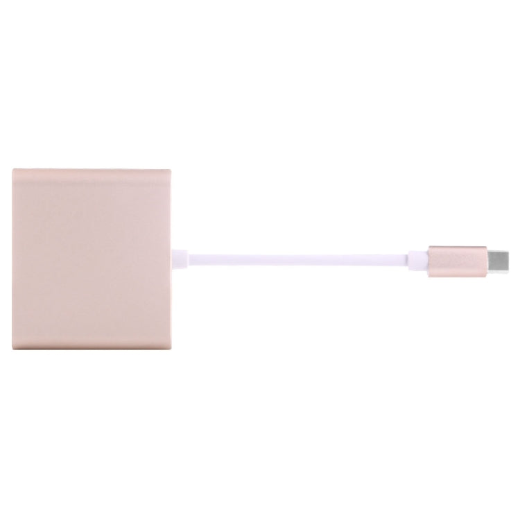 Adattatore USB-C 3.1 maschio a USB-C, HDMI e USB 3.0 femmina