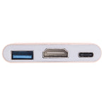 Adattatore USB-C 3.1 maschio a USB-C, HDMI e USB 3.0 femmina