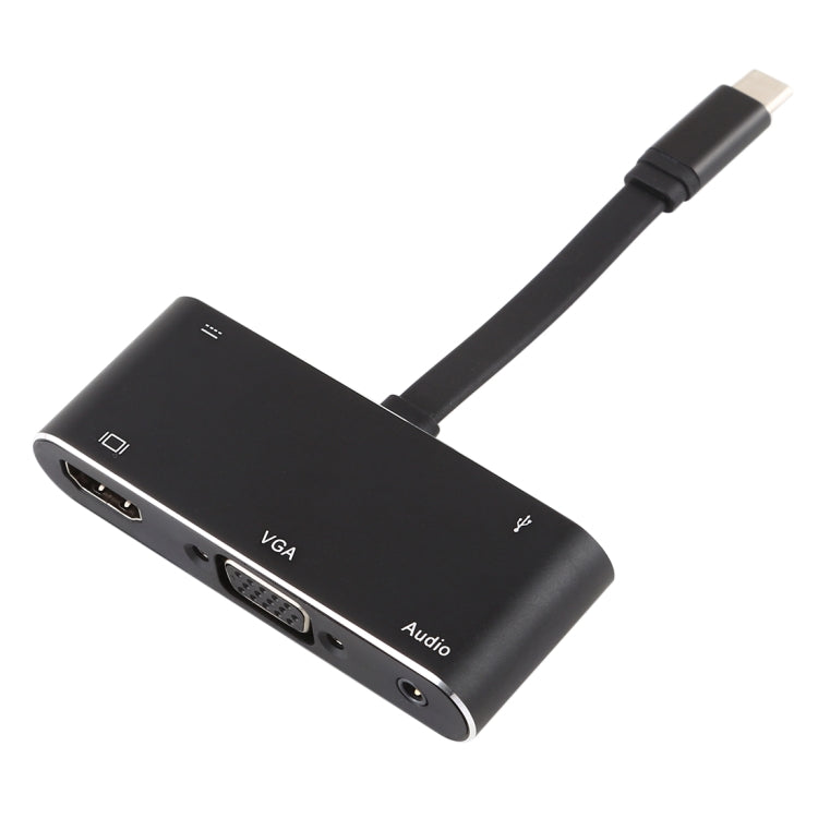 Convertitore USB-C 5 in 1 con HDMI, VGA, audio e PD