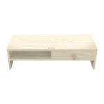 ORICO MSR-05-WD-BP Supporto per monitor per computer con venature del legno a 2 strati con cassetto, dimensioni: 50 x 20 x 13,5 cm, 2-layer with Drawer, Size: 50 x 20 x 13.5cm
