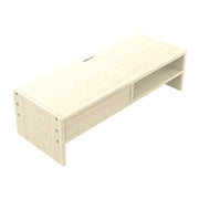 ORICO MSR-05-WD-BP Supporto per monitor per computer con venature del legno a 2 strati con cassetto, dimensioni: 50 x 20 x 13,5 cm, 2-layer with Drawer, Size: 50 x 20 x 13.5cm