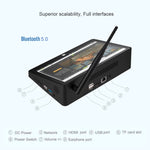 PiPo X10 Pro TV Box Style Tablet Mini PC, 6 GB+64 GB, batteria 5000 mAh, processore Windows 10 Intel Celeron N4020 Quad Core da 10,1 pollici fino a 2,8 GHz, supporto scheda TF, Bluetooth, WiFi, LAN e HDMI, X10 Pro