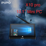 PiPo X10 Pro TV Box Style Tablet Mini PC, 6 GB+64 GB, batteria 5000 mAh, processore Windows 10 Intel Celeron N4020 Quad Core da 10,1 pollici fino a 2,8 GHz, supporto scheda TF, Bluetooth, WiFi, LAN e HDMI, X10 Pro