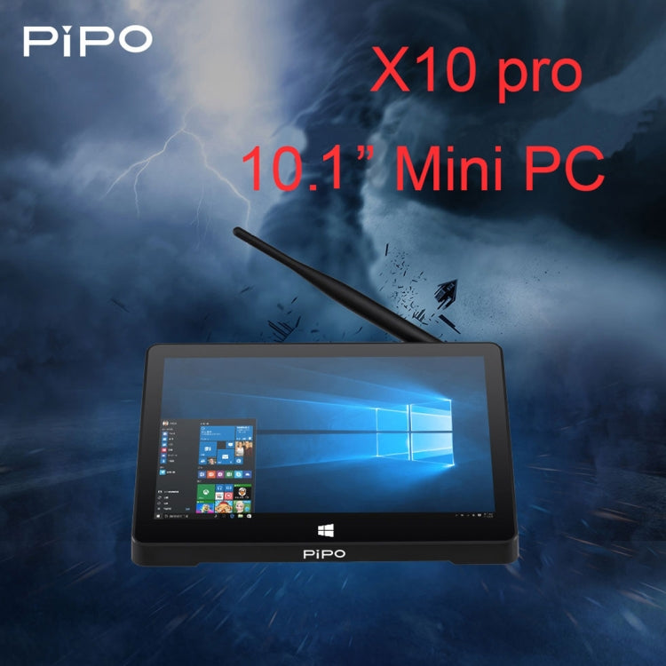 PiPo X10 Pro TV Box Style Tablet Mini PC, 6 GB+64 GB, batteria 5000 mAh, processore Windows 10 Intel Celeron N4020 Quad Core da 10,1 pollici fino a 2,8 GHz, supporto scheda TF, Bluetooth, WiFi, LAN e HDMI, X10 Pro