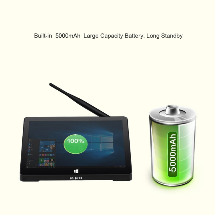 PiPo X10 Pro TV Box Style Tablet Mini PC, 6 GB+64 GB, batteria 5000 mAh, processore Windows 10 Intel Celeron N4020 Quad Core da 10,1 pollici fino a 2,8 GHz, supporto scheda TF, Bluetooth, WiFi, LAN e HDMI, X10 Pro