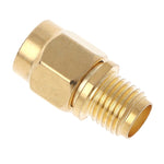 Adattatore dritto RP-SMA maschio a SMA femmina placcato oro, Straight RP-SMA Male to SMA Female