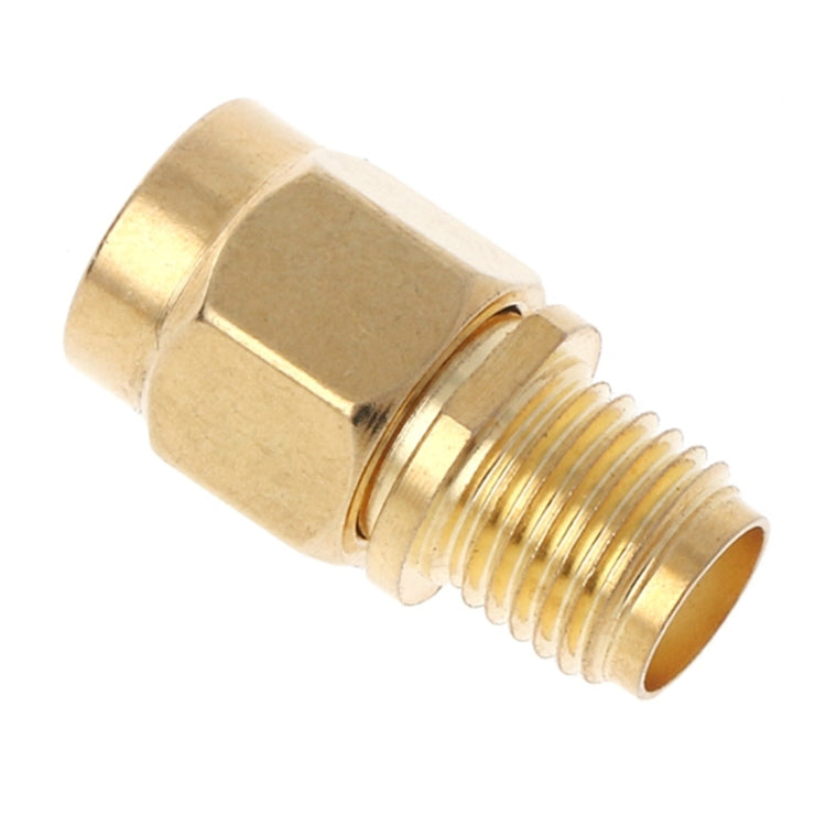 Adattatore dritto RP-SMA maschio a SMA femmina placcato oro, Straight RP-SMA Male to SMA Female