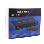 Convertitore decodificatore audio digitale 2CH con coassiale ottico Toslink SPDIF per Home Theater / PS4 / PS3 / XBOX360, supporto controllo volume, AC-3, DTS