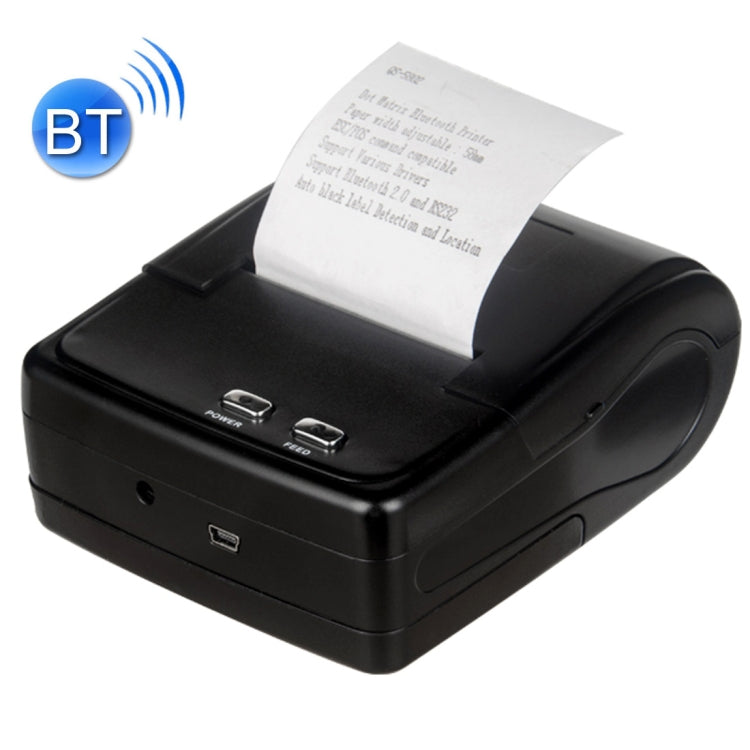 QS-5802 58mm 8-Pin Bluetooth Portable Receipt Printer, QS-5802