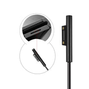 Cavo di ricarica rapida PD per laptop USB-C / Type-C femmina a 6 pin maschio per Microsoft Surface Pro 7/6/5/4/3, lunghezza cavo: 0,2 m