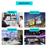 Processore di giunzione multi-schermo con controller da parete per TV HDMI BT14 2X2, Full HD 1080P