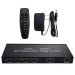 Processore di giunzione multi-schermo con controller da parete per TV HDMI BT14 2X2, Full HD 1080P