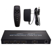 Processore di giunzione multi-schermo con controller da parete per TV HDMI BT14 2X2, Full HD 1080P