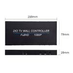 Processore di giunzione multi-schermo con controller da parete per TV HDMI BT14 2X2, Full HD 1080P