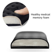 Tappetino per mouse in memory foam con poggiapolsi per tastiera meccanica, dimensioni: L, Size : L