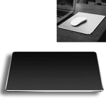 Tappetino per mouse da scrivania antiscivolo su entrambi i lati in lega di alluminio, dimensioni: L, Size : L