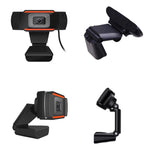 Webcam USB con messa a fuoco manuale 720P e microfono