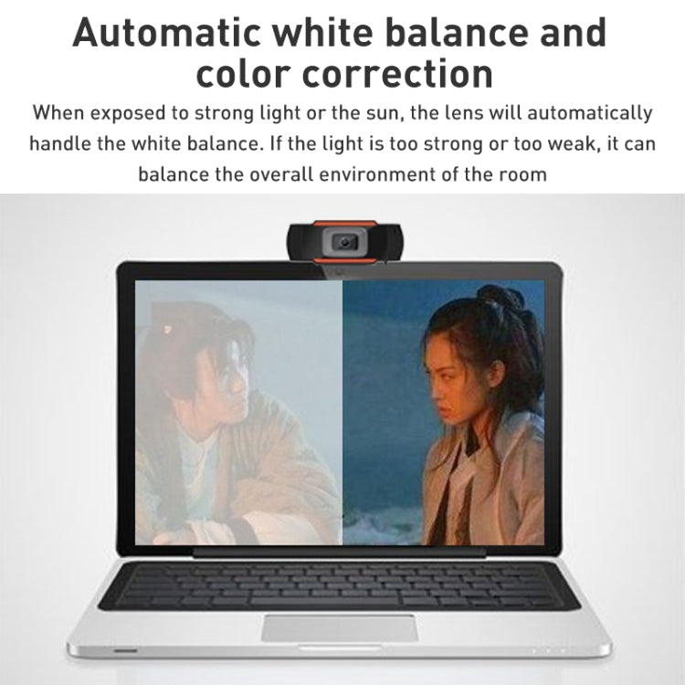 Webcam USB con messa a fuoco manuale 720P e microfono