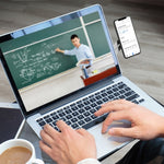 Staffa universale in alluminio per laptop e smartphone