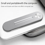 Staffa universale in alluminio per laptop e smartphone