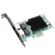 TXA020 Intel 82575 doppia porta RJ45 NIC 10/100/1000 Gigabit PCI Express PCIE x1 adattatore per scheda di rete, TXA020