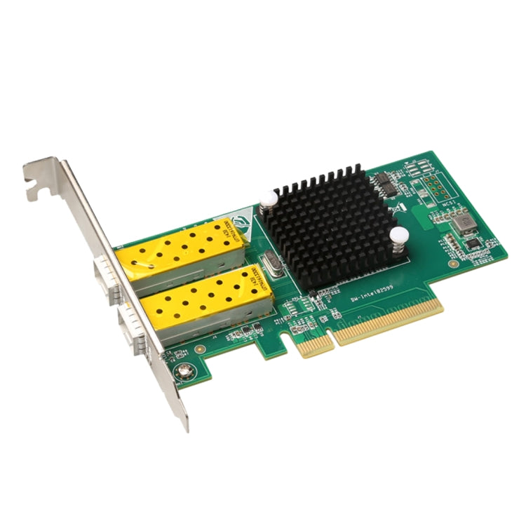 TXA037 Adattatore per scheda LAN ottica di rete Intel 82599 doppia porta SFP PCI Express FCoE PCIe x8 10 Gigabit Ethernet, XXA037