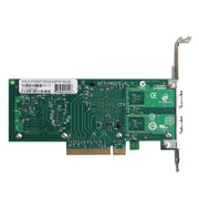 TXA037 Adattatore per scheda LAN ottica di rete Intel 82599 doppia porta SFP PCI Express FCoE PCIe x8 10 Gigabit Ethernet, XXA037
