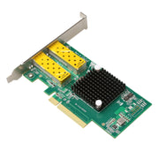 TXA037 Adattatore per scheda LAN ottica di rete Intel 82599 doppia porta SFP PCI Express FCoE PCIe x8 10 Gigabit Ethernet, XXA037