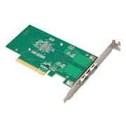 TXA037 Adattatore per scheda LAN ottica di rete Intel 82599 doppia porta SFP PCI Express FCoE PCIe x8 10 Gigabit Ethernet, XXA037