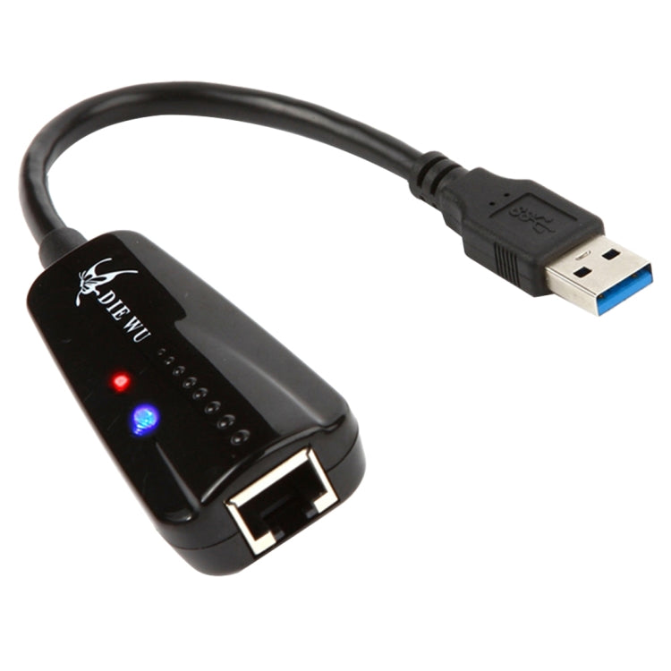 DIE WU TXA042 Realtek 8153 USB 3.0 a Gigabit Ethernet RJ45 LAN 10/100/1000Mbps Adattatore scheda di rete, TXA042