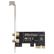 TXA049 Adattatore WiFi per scheda di rete wireless Realtek 8192 PCI Express 300Mbps, TXA049