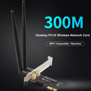 TXA049 Adattatore WiFi per scheda di rete wireless Realtek 8192 PCI Express 300Mbps, TXA049