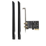 TXA069 Adattatore per scheda di rete PCI Express LAN WiFi dual band PCIe da 1200 Mbps, TXA069