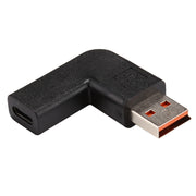 Connettore adattatore di alimentazione angolato da 90 gradi USB-C / Type-C femmina a Yoga 3 maschio per Lenovo