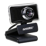 aoni C11 720P Telecamera per computer HD con messa a fuoco manuale grandangolare da 150 gradi con microfono, C11