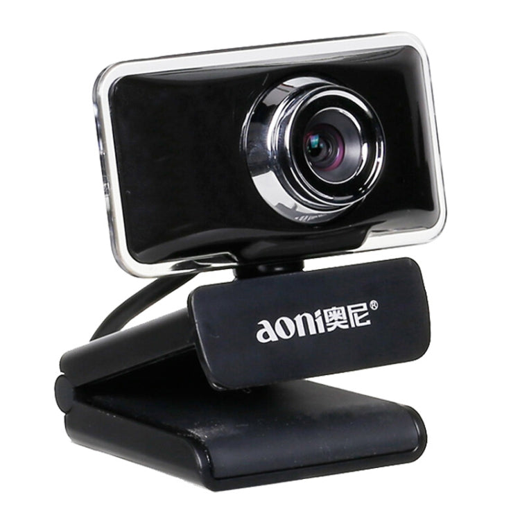 aoni C11 720P Telecamera per computer HD con messa a fuoco manuale grandangolare da 150 gradi con microfono, C11