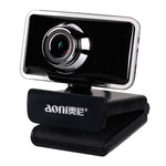 aoni C11 720P Telecamera per computer HD con messa a fuoco manuale grandangolare da 150 gradi con microfono, C11