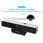 aoni C90 1080P HD Telecamera per computer intelligente aziendale con microfono, C90