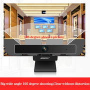 aoni C90 1080P HD Telecamera per computer intelligente aziendale con microfono, C90