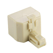 Adattatore connettore prolunga per prolunga telefonica desktop a doppia porta RJ11, 2 RJ11 Female to RJ11 Male