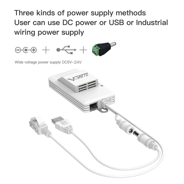 VONETS VAP11AC Mini Bridge Wireless 5G/2.4G con Ventola Versione 300Mbps + Ripetitore WiFi 900Mbps, Supporta Videosorveglianza e Controllo, VAP11AC