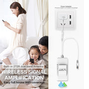 VONETS VAP11AC Mini Bridge Wireless 5G/2.4G con Ventola Versione 300Mbps + Ripetitore WiFi 900Mbps, Supporta Videosorveglianza e Controllo, VAP11AC