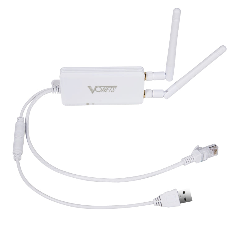 VONETS VAP11S Mini ponte wireless 2.4G Ripetitore WiFi 300Mbps con 2 antenne, VAP11S