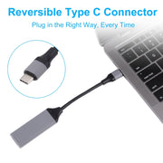 Cavo HDTV USB-C/Type-C 3.1 a HDMI 4Kx2K, lunghezza cavo: 20 cm
